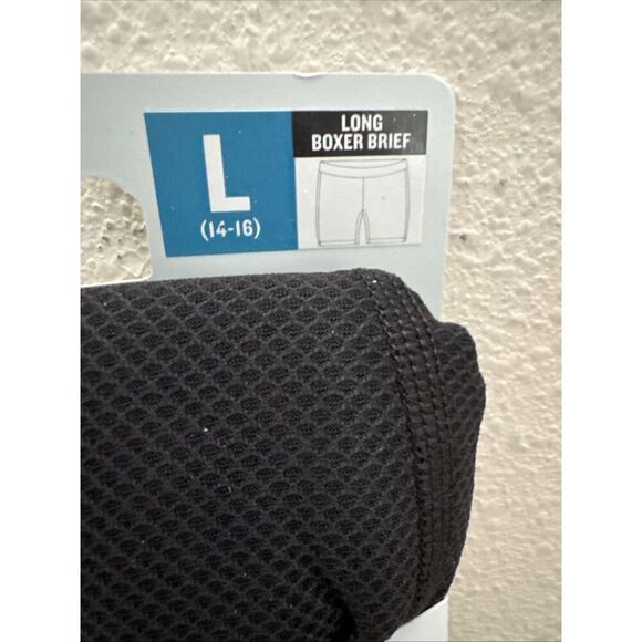 DULUTH WOMEN'S SZ LARGE BUCK NAKED LONG BOXER BRIEF PANTIES IN BLACK  NEW - Picture 2 of 3